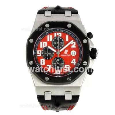 Audemars Piguet 2008 Singapore InAugural F1 GP Limited Edition with Red Dial-Same Structure As 7750 Version-High Quality