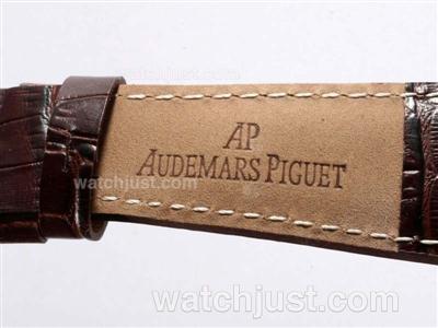 Audemars Piguet Arnold Limited Edition Royal Oak Chronograph Swiss Valjoux 7750 Movement PVD Case with White Dial