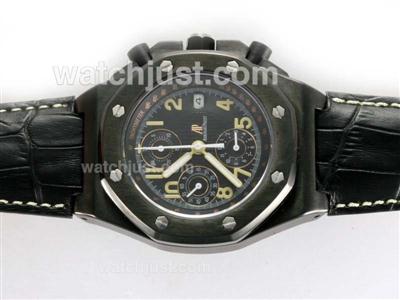 Audemars Piguet End of Days Limited Edition Chronograph Swiss Valjoux 7750 Movement-PVD Case