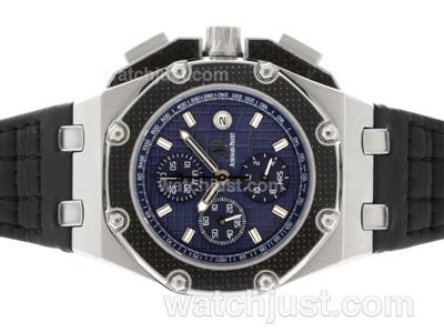 Audemars Piguet Juan Pablo Montoya Chronograph Swiss Valjoux 7750 Movement with Blue Dial