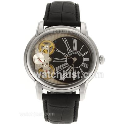 Audemars Piguet Jules Audemars Tourbillon Automatic Roman Markers with Black Dial