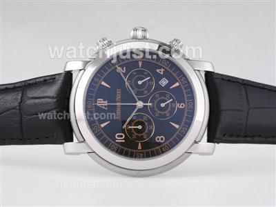 Audemars Piguet Jules Audemars Working Chronograph with Black Dial-AR Coating