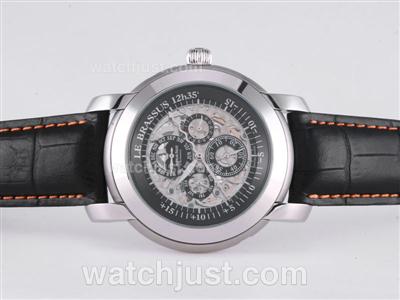 Audemars Piguet Le Brauss Limited Perpetual Calendar Automatic with Black Skeleton Dial