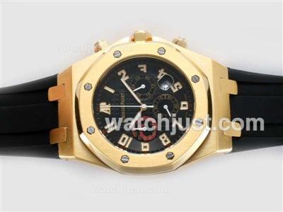 Audemars Piguet Royal Oak 30th Anniversary Working Chronograph Gold Case