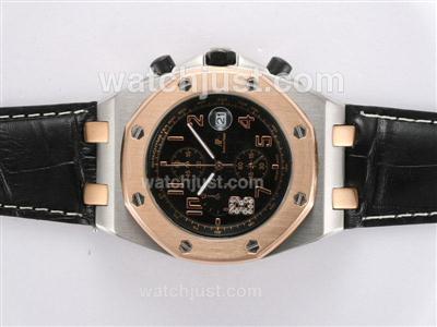 Audemars Piguet Royal Oak Limited Edition Working Chronograph Two Tone with Black Dial