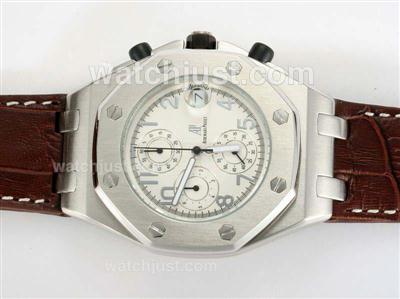 Audemars Piguet Royal Oak Limited Edition Working Chronograph with White Dial