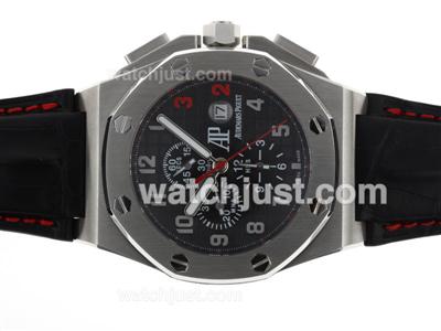 Audemars Piguet Royal Oak Offshore Shaquille O'neal Chronograph Swiss Valjoux 7750 Movement with Black Dial-Sec@12