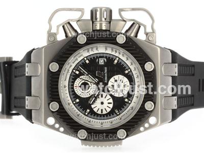 Audemars Piguet Royal Oak Offshore Survivor Working Chronograph Full Titanium Case -Same Structure As 7750-High Quality