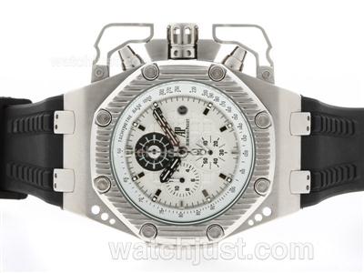 Audemars Piguet Royal Oak Offshore Survivor Working Chronograph with White Dial-Limited Edition