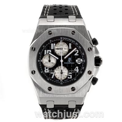 Audemars Piguet Royal Oak Offshore Working Chronograph with Black Dial-White Subdials