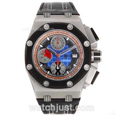 Audemars Piguet Royal Oak Ruben Barrichello II Chronograph Swiss Valjoux 7750 Movement Blue Dial-New Version