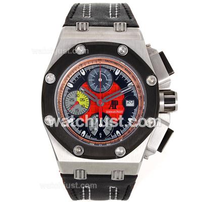 Audemars Piguet Royal Oak Ruben Barrichello II Chronograph Swiss Valjoux 7750 Movement Red Dial-New Version