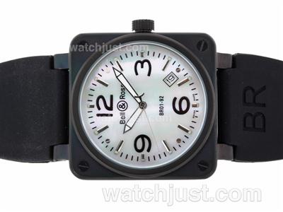 Bell & Ross BR01-92 PVD Case with MOP Dial-38x38mm