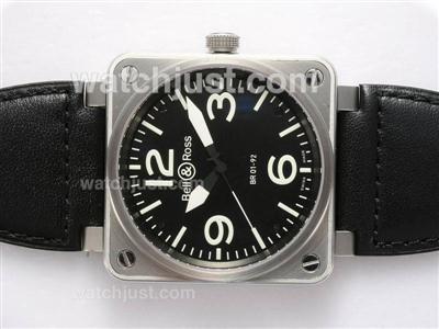 Bell & Ross BR 01-92 Swiss ETA 2892 Movement with Black Dial 46x46mm