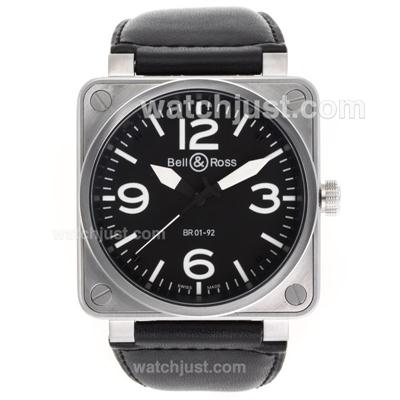 Bell & Ross BR 01-92 Swiss ETA 2892 Movement with White Marking-46x46mm Updated Version