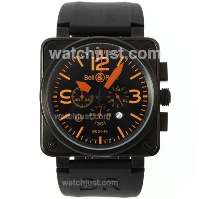 Bell & Ross BR 01-94 Working Chronograph PVD Casing Orange 46x46mm