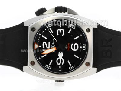 Bell & Ross BR02 Instrument Diver Swiss ETA 2824 Movement with Black Dial