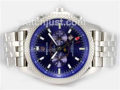 Breitling Bentley Flying B Automatic with Blue Dial