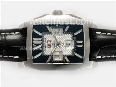 Breitling Bentley Flying B Chronograph Swiss Valjoux 7750 Movement with Black Dial-Deployment Buckle