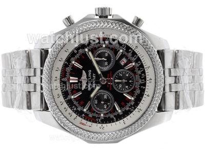 Breitling for Bentley 30s Chronograph Swiss Valjoux 7750 Movement with Black Dial