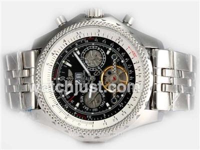 Breitling for Bentley Automatic Tourbillon with Black Dial