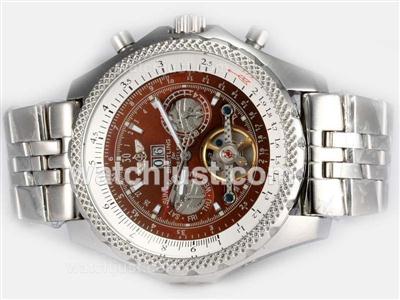 Breitling for Bentley Automatic Tourbillon with Brown Dial