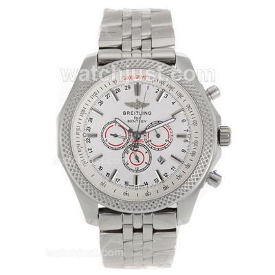 Breitling for Bentley Automatic with White Dial S/S