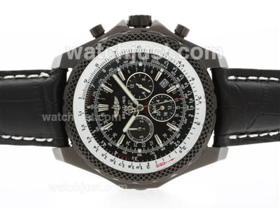 Breitling for Bentley Motors Automatic PVD Case with Black Dial