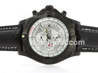 Breitling for Bentley Motors Automatic PVD Case with White Dial