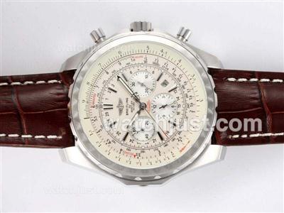 Breitling for Bentley Motors T Automatic with White Dial