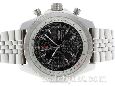 Breitling for Bentley T Moonphase Working Chronograph with Black Dial S/S