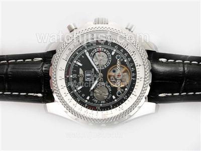 Breitling for Bentley Tourbillon Automatic with Black Dial