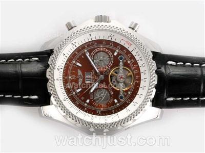 Breitling for Bentley Tourbillon Automatic with Brown Dial