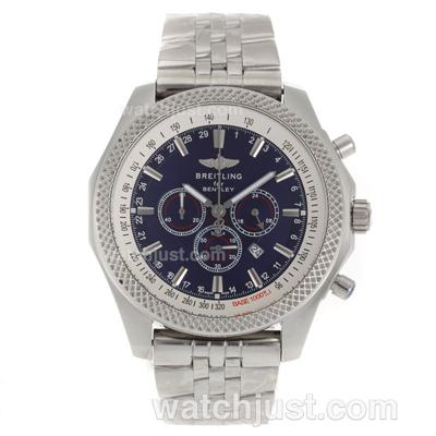 Breitling for Bentley Working Chronograph with Blue Dial S/S