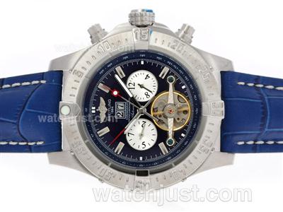 Breitling Chrono Avenger Tourbillon Automatic with Blue Dial-New Version