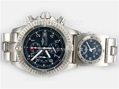 Breitling Chrono Avenger/UTC Working Chronograph Blue Dial-Same Chassis As 7750 Version