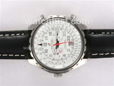 Breitling Chrono-Matic Automatic with White Dial