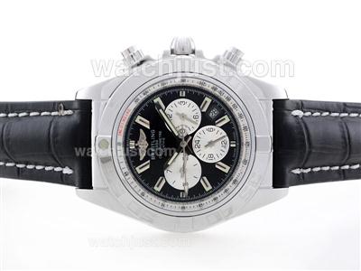 Breitling Chronomat B01 Automatic Black Dial with Stick Marking- 2009 New Model