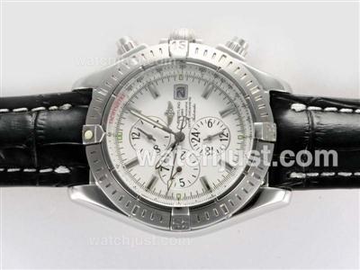 Breitling Chronomat Evolution Automatic with White Dial