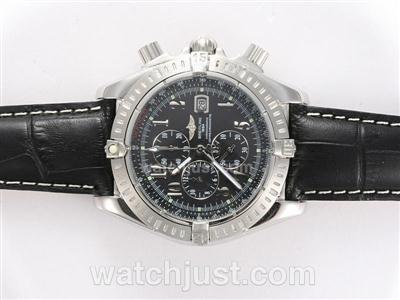 Breitling Chronomat Evolution Working Chronograph with Black Dial