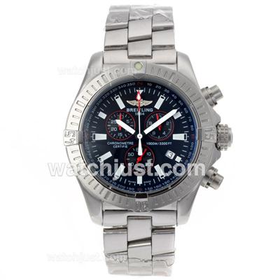 Breitling Colt Working Chronograph with Black Dial S/S