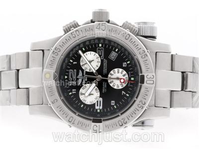 Breitling Emergency Automatic with Black Dial