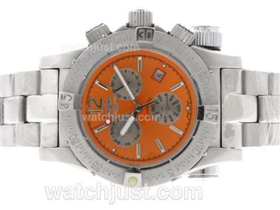 Breitling Emergency Automatic with Orange Dial