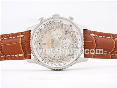 Breitling Navitimer Automatic with White Dial - Stick Marking