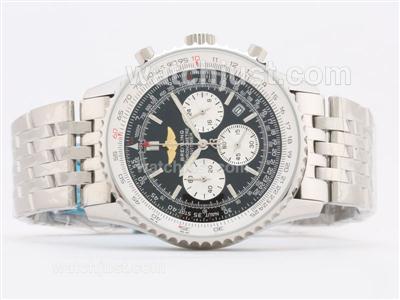 Breitling Navitimer Working Chronograph with Black Dial-Stick Marking