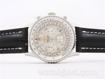 Breitling Navitimer Working Chronograph with White Dial - Number Marking
