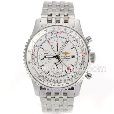 Breitling Navitimer World Automatic with White Dial