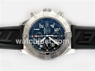 Breitling Skyland Avenger Chronograph Swiss Valjoux 7750 Movement with Black Dial-AR Coating