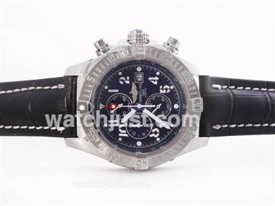 Breitling Skyland Avenger Working Chronograph with Blue Dial