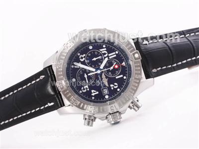 Breitling Skyland Avenger Working Chronograph with Blue Dial